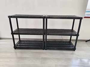 ชั้นวางของพลาสติกทนทาน5ชั้นสำหรับโรงรถชั้นวางของพลาสติกทนทาน - Product Image 5