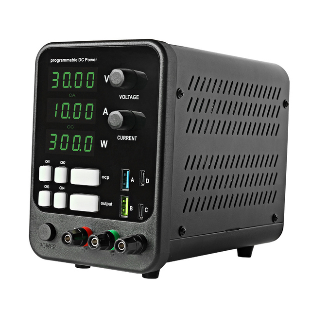 Factory Direct Adjustable 30V10A300W DC Regulated Power Supply