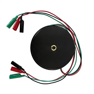 Cables de Prueba Eléctricos Automotrices de Largo Alcance, 20 Pies, PVC, con Clavijas de Cocodrilo Codificadas por Colores, en Carrete, para Mecánicos de Garaje - Product Image 2