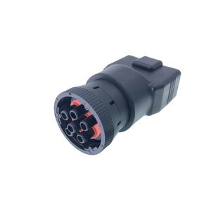 Adaptateur <span class=keywords><strong>OBD11</strong></span> 6 broches J1708 OBD2 femelle vers connecteur 6 broches pour outil de diagnostic - Product Image 4