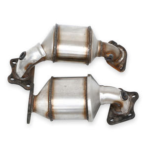 Тройной каталитический нейтрализатор Yuanxu для 2011 Buick Lacrosse 3.0L <span class=keywords><strong>Cadillac</strong></span> CTS выхлопных труб 22878990 22878991 - Product Image 2