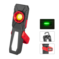 Lampe de travail LED COB à trépied avec fonction de gradation progressive, en ABS+PC+TPR, alimentation DC