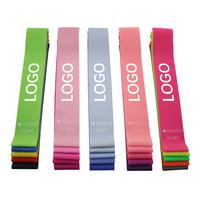 Más Vendido, Bandas de Resistencia de Látex 100% Natural para Ejercicio Físico y Deportivo, Juego de 5 Mini Bandas de 25 cm de Largo