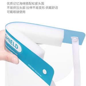 Lfcare Medical Face <b>Shield</b> Transparent Anti-Fog <b>Protective</b> Visor For Healthcare Use - Product Image 3