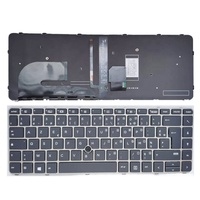 Clavier FR pour ordinateur portable HP EliteBook 740 745 G3 745 840 G3 G4, clavier AZERTY, pièces détachées pour ordinateur portable