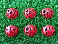 Ensemble de stylos marqueurs de ligne pour balles de golf avec logo personnalisé OEM - Outil d'alignement portable en plastique durable