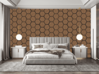Panneaux muraux acoustiques en bois à lattes, prix raisonnable, fabrication standard chinoise