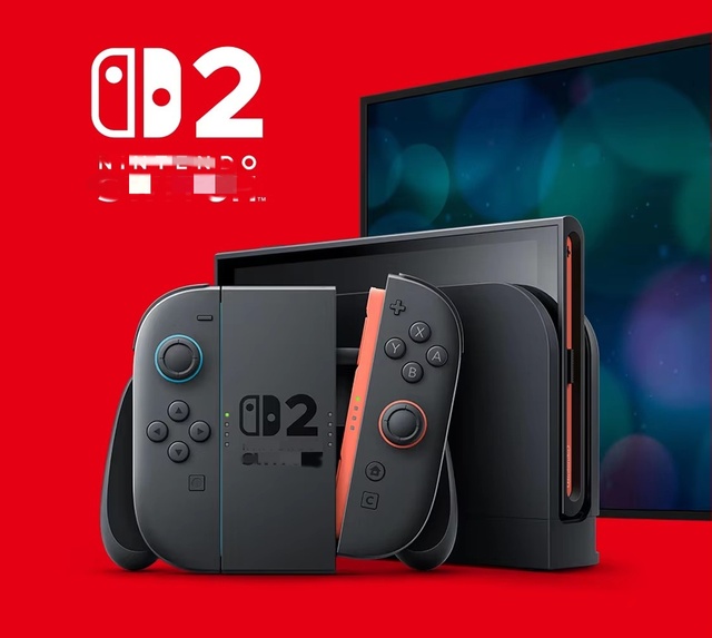 Original 256GB Game Console New Model with Neon Blue/Neon Red Color Handheld Player