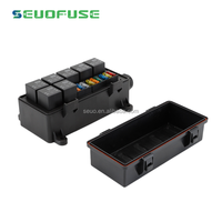 Boîte à fusibles étanche pour voiture, boîte à fusibles pour camion, spécifications de sécurité complètes pour voitures modifiées