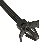 Durable Auto Tie-Downs Rugged Nylon 66 Bridas Universal Car Zip Ties para la seguridad del vehículo Varios especialmente diseñados