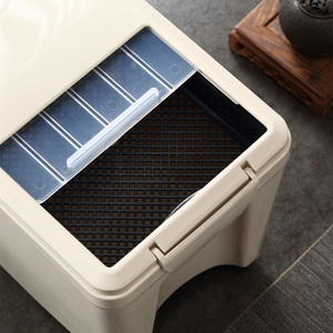 Seau à thé sans BPA, inodore, empilable, pratique, pour le collecteur de déchets de thé, idéal pour le bureau, l'hôtel et le restaurant - Product Image 3