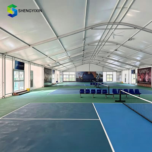 Tente <span class=keywords><strong>de</strong></span> sport extérieure économique en PVC double couche, abri robuste avec structure en alliage d'aluminium pour terrain <span class=keywords><strong>de</strong></span> basketball - Product Image 2