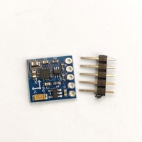GY-271 magn3-sumbu modul Sensor Magnetometer 3v-5v