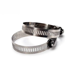 Abrazaderas de Sujeción de 4 Pulgadas, Abrazaderas de Tubería de Acero Inoxidable 304, Abrazadera de Conducto con Tornillo Sinfín Ajustable de 91-114 mm, Abrazadera de Manguera, Abrazadera de Línea de Combustible - Product Image 3