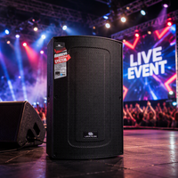 AURUS-12DSP Haut-parleur actif de 12 pouces 600W Classe D avec tweeter en titane Bluetooth, moniteur de scène professionnel pour événements sonores en direct