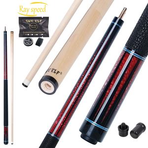 Queue de billard artisanale Rayspeed Popular Ebony Butt Sleeve Inlay JUMA <span class=keywords><strong>Dragon</strong></span> avec fût en érable et joint radial en cuivre, pointe de 12,5 mm - Product Image 1