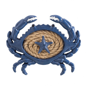 Mediterranean Style <b>Crab</b> Wall Decor Resin Craft Home Decoration Hanging Art For Living Room And Study Multi Piece Package - Product Image 4