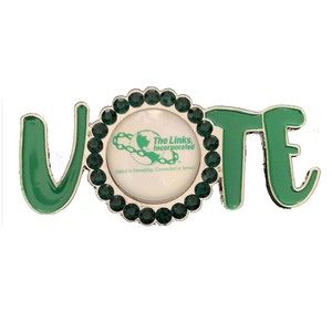 Broche Verde Personalizado Topvesko The Links Inc. - Pin de Votação The Links - Product Image 1
