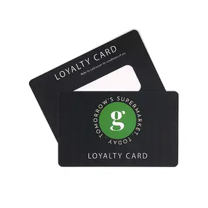 Fast Delivery Factory Price Custom Plastic PVC Membership Vip Card Printed Loyalty Card