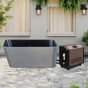 Bañera de Hielo de Acero Inoxidable de Alta Gama para Uso en Interiores y Exteriores, para Recuperación Deportiva, Crioterapia, Inmersión en Frío, WT-07 - Product Image 5
