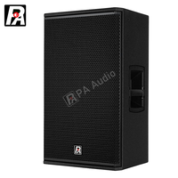 Haut-parleur passif MJaudio NX 915-A 4 canaux 15 pouces en plastique 500W XLR 8 Ohm 123dB SNR Son surround professionnel pour scène Titane
