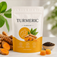 Gummies au Curcuma OEM ODM Fabricant de Marque Privée Complément Alimentaire Fonctionnel en Gummies avec Extrait de Poivre Noir