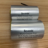 Condensateurs en feuille de cuivre de qualité audiophile Bevenbi pour crossovers d'enceintes Hi-Fi et amplificateurs à tubes – Spécifications personnalisables directement de l'usine