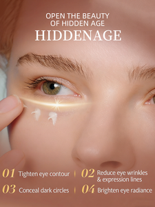 <span class=keywords><strong>Crema</strong></span> <span class=keywords><strong>Contorno</strong></span> <span class=keywords><strong>Occhi</strong></span> Anti-Rughe OEM 20g con Oro Marino Profondo, Acido Ialuronico, Rassodante, Illuminante, Idratazione Intensa, Riduce Occhiaie e Gonfiore - Product Image 2