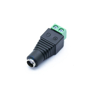 Factory <b>Price</b> <b>CCTV</b> DC Power Female Connector Jack Plug to 2 Pin Solderless Screw Connectors 5.5*2.1mm for <b>Camera</b> - Product Image 2