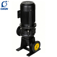 Pompa Sirkulasi Inline TD 4HP Berbahan Besi Cor dengan Proteksi Beban Berlebih, Desain Performa Multistage Centrifugal yang Ditingkatkan