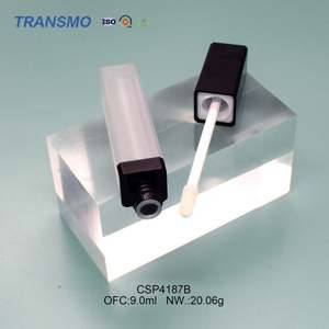 Tubes vides pour gloss à lèvres de 10 ml, contenants, logo personnalisé, tube de gloss à lèvres écologique de 8 ml, tube carré pour rouge à lèvres liquide - Product Image 4