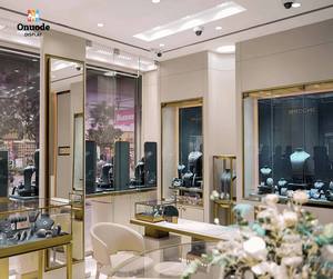 Bespoke Luxury <b>LED</b> <b>Lighting</b> Jewelry Display Cabinets | Custom Eco-Friendly <b>Waterproof</b> Store Interior Solutions Premium Boutique - Product Image 3