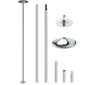 Barre <span class=keywords><strong>de</strong></span> danse 45 mm antidérapante en acier tubulaire rotative, <span class=keywords><strong>fixe</strong></span>, détachable, réglable en hauteur, adaptée à l'entraînement des débutants - Product Image 2