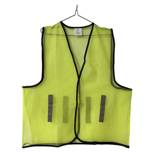 <span class=keywords><strong>Gilet</strong></span> de sécurité réfléchissant vert fluorescent et <span class=keywords><strong>orange</strong></span> en tissu maillé haute visibilité pour la coordination d'événements et la sécurité des agents - Product Image 6
