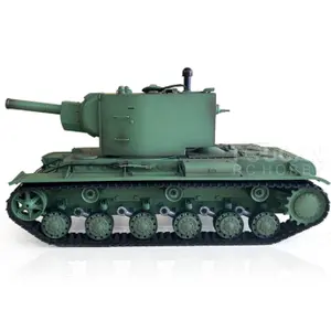 Dropshipping Heng Long KV-2 3949 unione sovietica Main Battle Military 2.4G 1/16 RC toy Tank