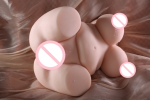 ตุ๊กตายางเพศชาย ขนาด 30 ซม. หน้าท้องอวบอ้วน 3 ชั้น วัสดุ TPE ช่องทางสองทาง จัดส่งแบบส่วนตัว พร้อมจัดส่งฟรี - Product Image 2