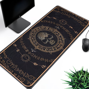 <span class=keywords><strong>Tapis</strong></span> <span class=keywords><strong>de</strong></span> souris <span class=keywords><strong>de</strong></span> jeu <span class=keywords><strong>XXL</strong></span> Occult Skull Mystic Runes & Precision Tracking 80x30cm - Product Image 3