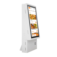 Kiosco de Autoservicio Personalizado de 27 Pulgadas, Terminal de Pago con Pantalla Táctil para Comida Rápida, Sistema de Punto de Venta, Sistema de PC para Minoristas
