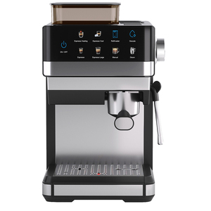 Anbo Machine à expresso en acier inoxydable Machine à café électrique simple et double tir Mousseur à lait intégré 1.8 <span class=keywords><strong>litres</strong></span> amovible - Product Image 6