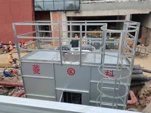 Petite <span class=keywords><strong>tour</strong></span> de refroidissement <span class=keywords><strong>adiabatique</strong></span> carrée Technologie d'évaporation à flux transversal Moteur en matériau FRP <span class=keywords><strong>Tour</strong></span> de refroidisseur d'eau de refroidissement fermée - Product Image 5