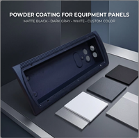 Piezas de fundición a presión de alta calidad, carcasa de Panel de enrutador personalizado en carcasa de aluminio de zinc, servicios de fundición directa de fábrica