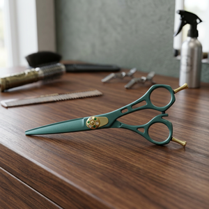 Tijeras de Peluquería Profesionales de Acero Inoxidable Afiladas con Mango Largo para Diestros, Precio de Fábrica - Product Image 3