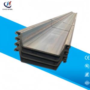 संक्षारक समुद्री संरचना के लिए ए690 यू-प्रकार हॉट रोल्ड स्टील शीट ढेर - Product Image 1