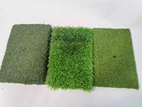 Trois graminées de couleur té artificiel rugueux mettant le gazon de Golf intérieur extérieur Golf Swing tapis d'entraînement pratique tapis de frappe