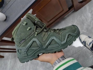 Botas de Caza DFA0115 Personalizadas con Camuflaje Verde Ruinas CP - Product Image 4