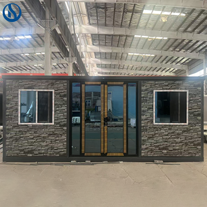 Maison préfabriquée Honlu prête à l'emploi, conteneur extensible de 20 pieds et 40 pieds, deux chambres, prix préfabriqué, maison pliable, appartement pour grand-mère - Product Image 2