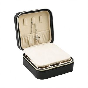 กล่องเครื่องประดับคุณภาพสูงสีม่วงกล่องของขวัญลิ้นชักทำมือชุดบรรจุภัณฑ์ผ้าซาตินสีชมพู - Product Image 3