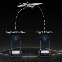 Contrôleur intelligent portable SIYI UniRC 7 Pro double fréquence 2,4/5 GHz, écran tactile haute luminosité 7 pouces 1080P, drones commerciaux