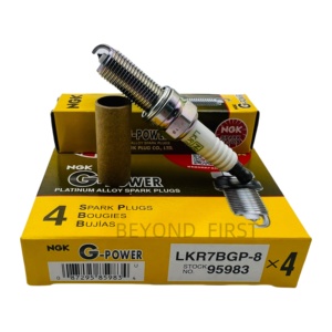 Bougie d'allumage NGK, pièces d'allumage fiables 95983 LKR7BGP_8 pour <span class=keywords><strong>Mercedes</strong></span>-Benz <span class=keywords><strong>E</strong></span> 500 (207.472) <span class=keywords><strong>2010</strong></span>-, Dongfeng Xiaokang 1.5 2014- - Product Image 1