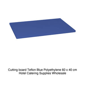 Planche à découper en polyéthylène bleu 60 × 40 × 2 h cm - Product Image 2